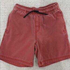 Cat & Jack Boys' Washed Red Elastic Waist Shorts